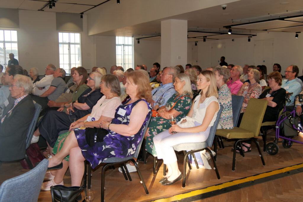 The audience at the AMSR Summer Event