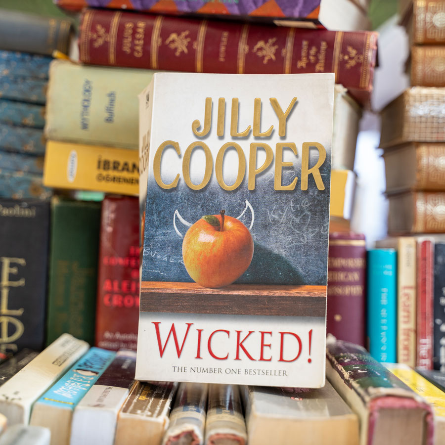 Jilly-cooper-900sq Buckingham Palace with crowds on the Mall