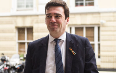 How has Andy Burnham fared in past opinion polls?